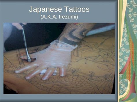 PPT Japanese Tattoos A K A Irezumi Japanese Tattoos A K A