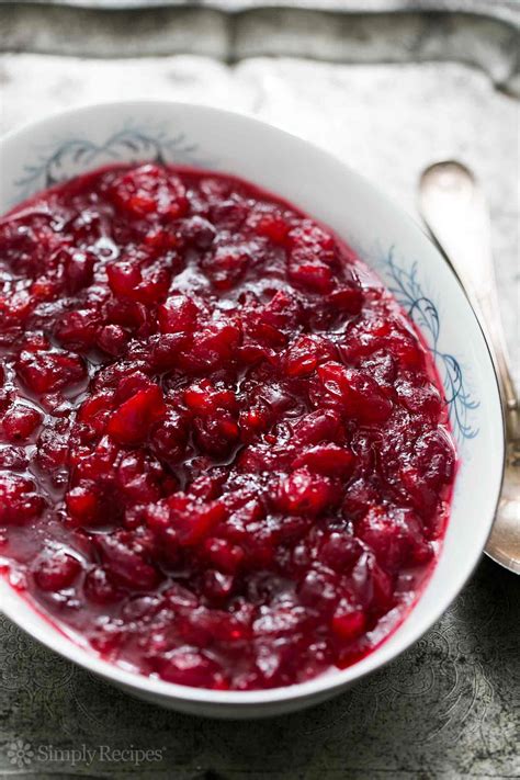 Classic Easy And Delicious Homemade Thanksgiving Cranberry Sauce Recipe Learn How To Make