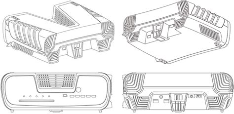 This Leaked Sony PlayStation 5 Design Patent Looks Like An Alien ...