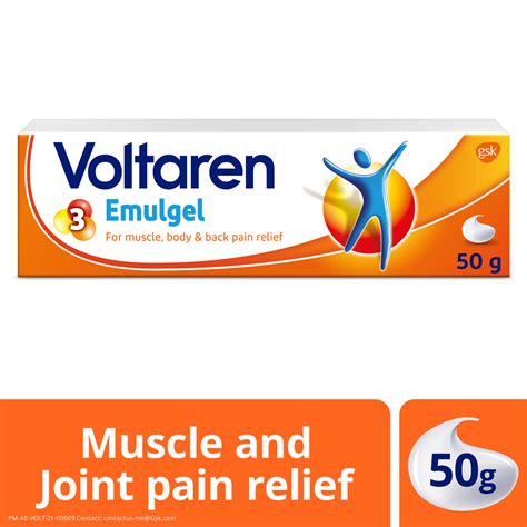 Voltaren Emulgel Pain Relief 50g Muscular Pain Relief Lulu Qatar