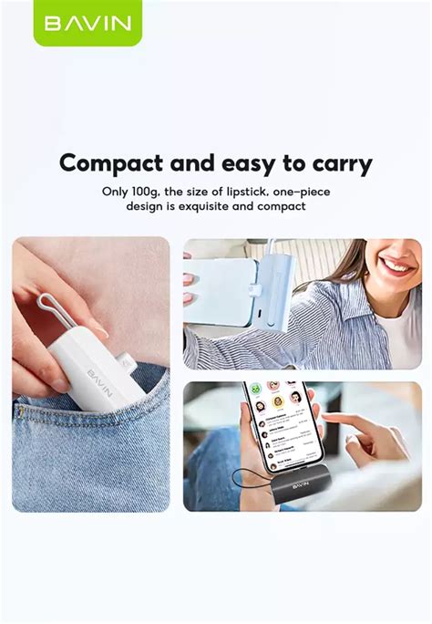 Buy BAVIN Bavin PC012 Pro 5000mah Mini Fast Charging Power Bank With