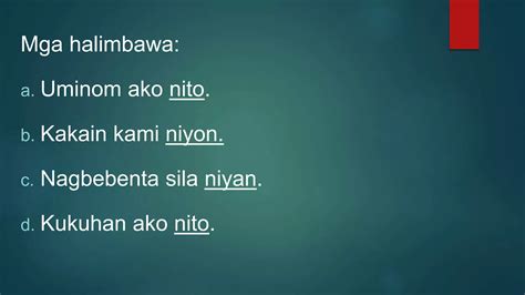 Panghalip Pamatlig Na Paari At Patulad Ppt