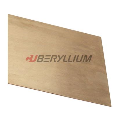 Alloy CW101C UNS C17200 Beryllium Copper Foil Sheet With State Hard 1 2 1 4