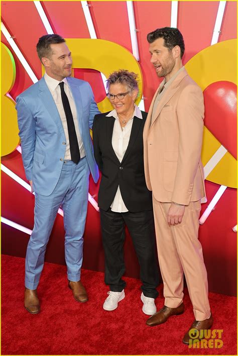 Billy Eichner Luke MacFarlane Suit Up For Bros Los Angeles Premiere