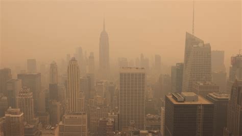 New Yorkers Suffer Over Smoke From Canadian Wildfires Shine News