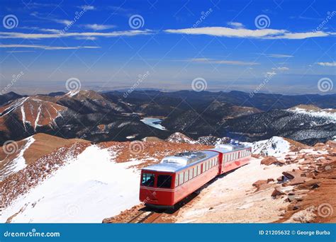 Pikes Peak Train stock photo. Image of journey, high - 21205632