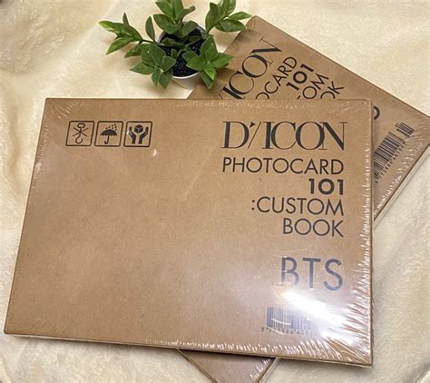 On Hand Sealed Bts Dicon Photocard Custom Photobook Hobbies