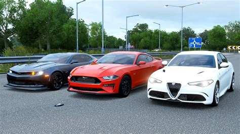 Forza Horizon 4 Drag Race Alfa Romeo Giulia Quadrifoglio Vs Ford