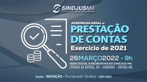 Portal Sindjusma Sindjus Ma Publica Edital De Convocação Para