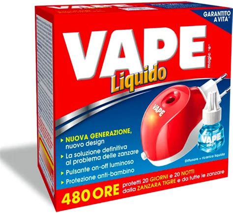 Elettroemanatore Insetticida Liquido Con 1 Ricarica Vape 2019431 Prezzo