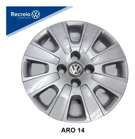 Calota Original Volkswagen Aro 14 Gol Saveiro Voyage G5 Parcelamento