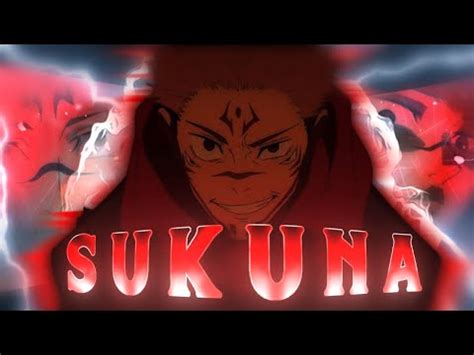 Jujutsu Kaisen Sukuna Montagem Pr Funk Amv Edit Youtube