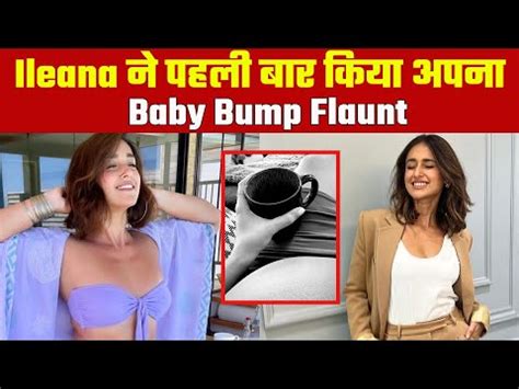 Ileana D Cruz Flaunts Her Baby Bump First Time In Viral Video