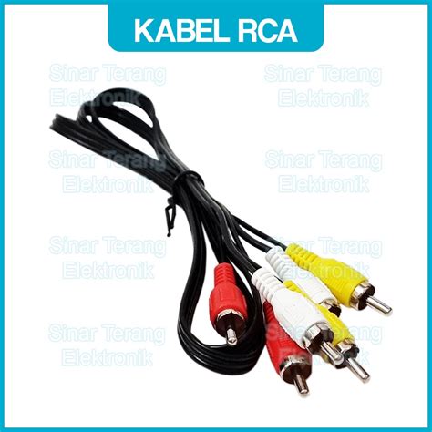 Jual Kabel RCA To RCA 1 Meter Shopee Indonesia