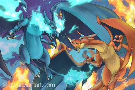 Mega Charizard Xy By Tiikay On Deviantart