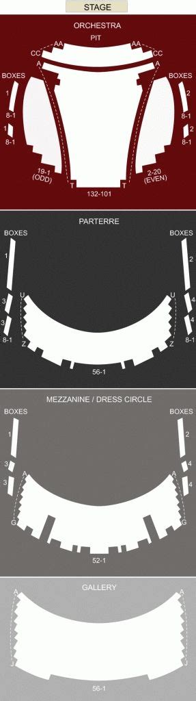 Wagner Noel Seating Chart: A Visual Reference of Charts | Chart Master