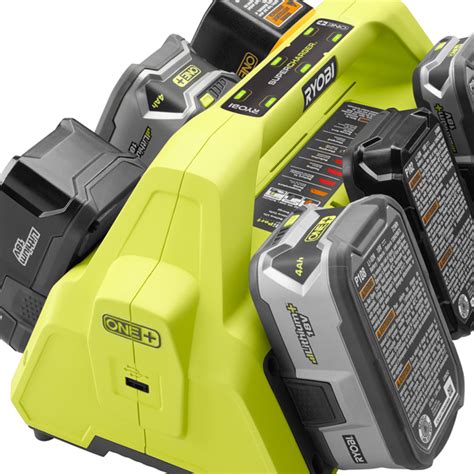 Ryobi Rc18627 18v One 6 Port Charger 40ah Kit