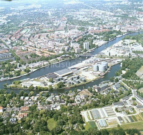 Berlin Aus Der Vogelperspektive Binnenhafen S Dhafen In Berlin