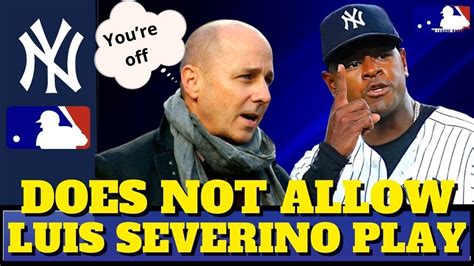 NOBODY EXPECTED LUIS SEVERINO IS OUT YANKEES FANS YANKEES NEWS