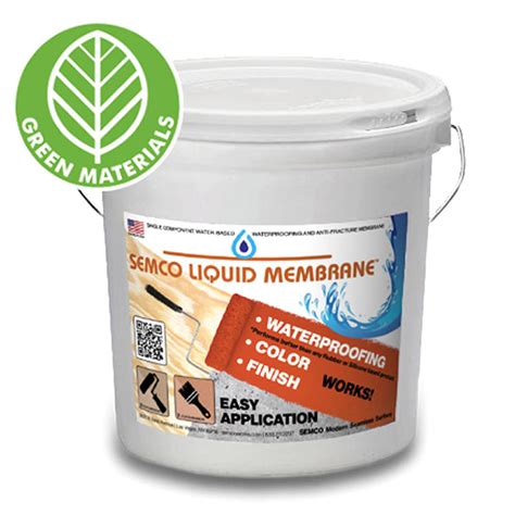 SEMCO Liquid Membrane™, Waterproofing Membrane for Wood, Metal and Concrete