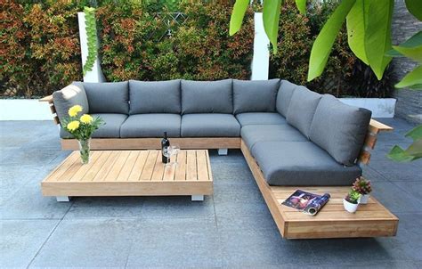 Bildergebnis für Gartenlounge Set aus Teakholz bildergebnis