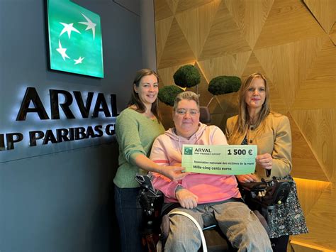 Arval Luxembourg Soutient LAssociation Nationale Des Victimes De La