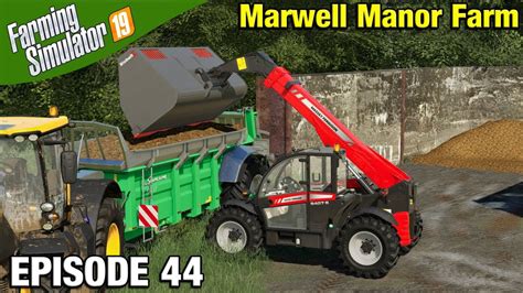 Manure Spreading Farming Simulator Timelapse Marwell Manor Farm