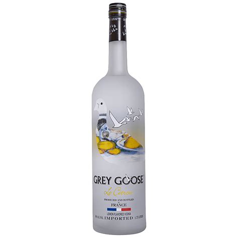 Grey Goose Citron Vodka 175l Lisas Liquor Barn