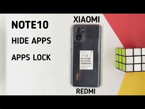 How To Hide Apps Apps Lock Xiaomi Redmi Note Step By Step