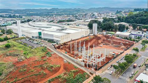 Rotesma Inicia Montagem Da Estrutura Pr Fabricada Em Concreto Do P Tio