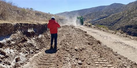 Moquegua Gore Ejecuta Mejoramiento Vial Del Centro Poblado Chilata En