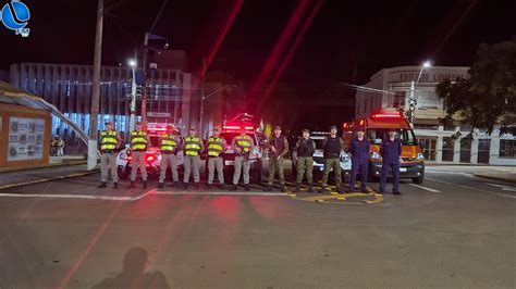 Forças policiais de Lagoa Vermelha realizam operação conjunta Lagoa