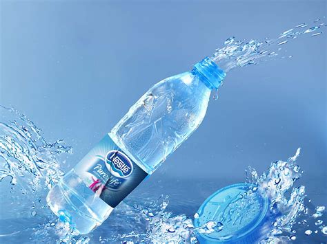 Water Bottle Product Shot Mineral Water Hd Wallpaper Pxfuel