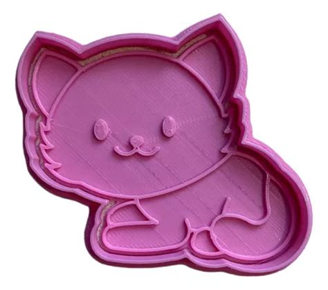 Cortante Gato Gatito Acostado Cm Cookie Kutter