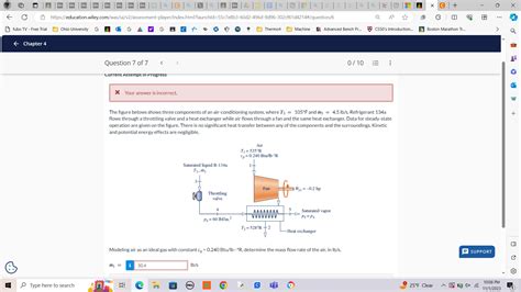 Solved The Figure Belows Shows Three Components Of An Chegg