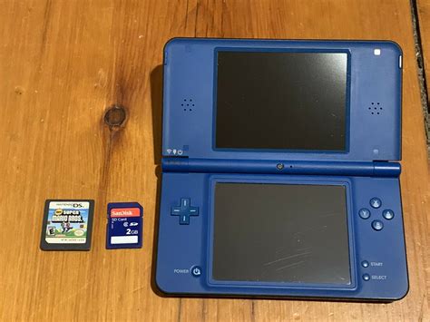 Nintendo DSi XL Begin Model Blue W/ Favorable Mario Bros & 2GB SD *No ...