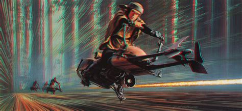 Speeder Bike Chase 3-D conversion by MVRamsey on DeviantArt