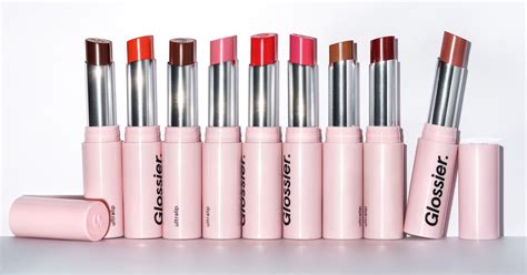 Glossier Ultralip Lipstick Tinted Lip Balm Review 2021