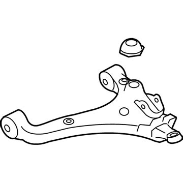 545002J002 Genuine Kia Arm Complete Front Lower