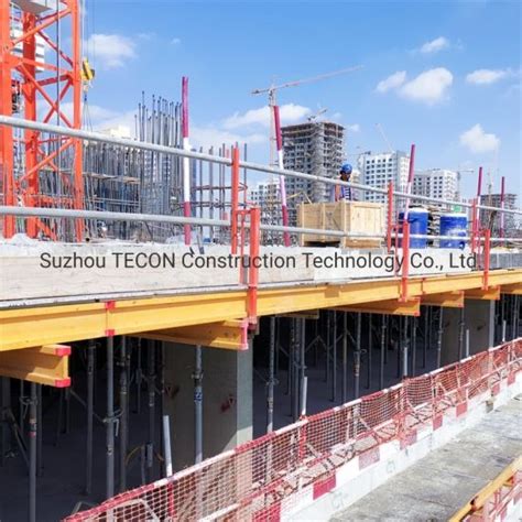 Tecon Concrete Slab Shuttering With Steel Prop And Timber Beam H