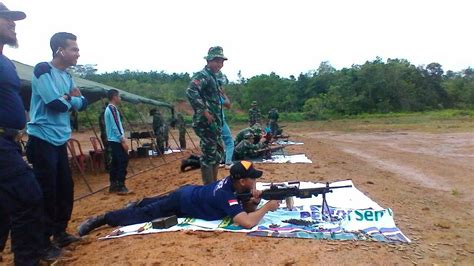 Petugas Lapas Tanjung Latihan Menembak Bersama Kompi Senapan A Tabalong