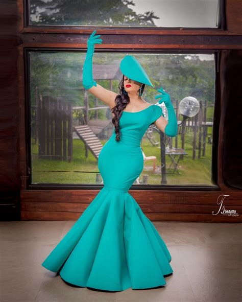 Actress Adunni Ade Is Celebrating Her 41st Birthday in a Stunning Turquoise Dress | FPN