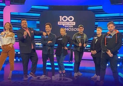 100 Argentinos Dicen Famosos ¿en Qué Horario Y Que Día Va El Programa