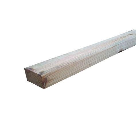 2 In X 4 In X 8 Ft 2 Syp Ground Contact Pressure Treated Lumber 2428 The Home Depot