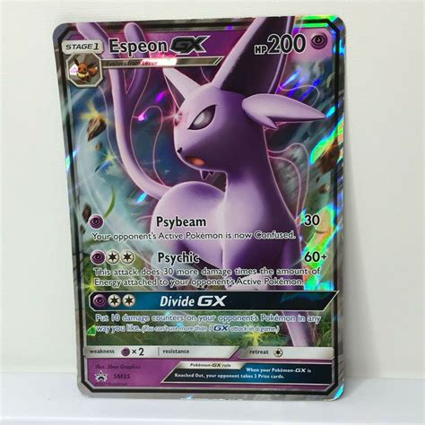 Espeon Gx Promo Sm Value Mavin