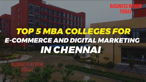 Top Mba In Digital And Ecommerce College In Chennai Mba In Digital