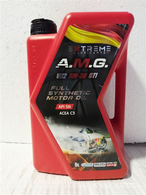 Extreme AMG VR2 5W-30 GTI свежее - Лабораторные анализы - Свежие ...
