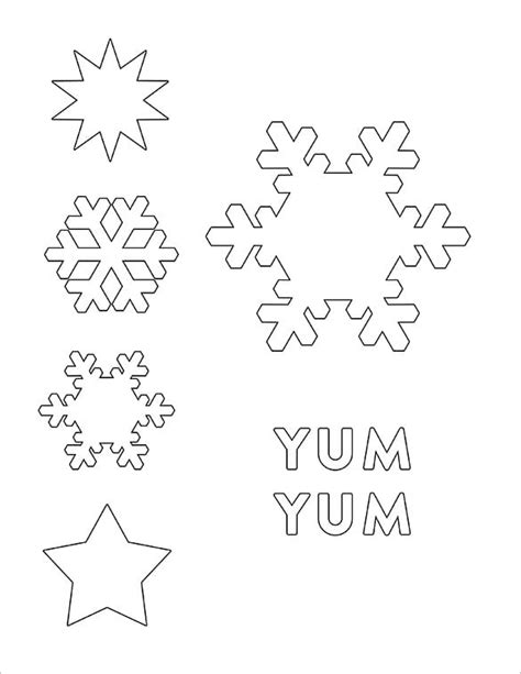 Snowflake Templates – 49+ Free Word, PDF, JPEG, PNG Format Download ...