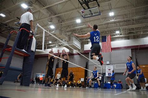 Air Force Men And Women Soar Past Competition To Win Volleyball