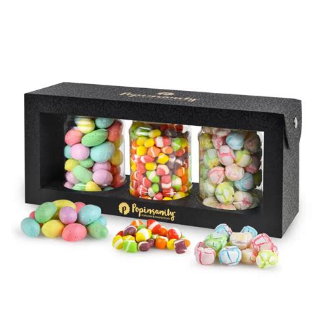 Candy Trio VIP Gift Box • Luxury Freeze-Dried Sweets Gift Basket ...